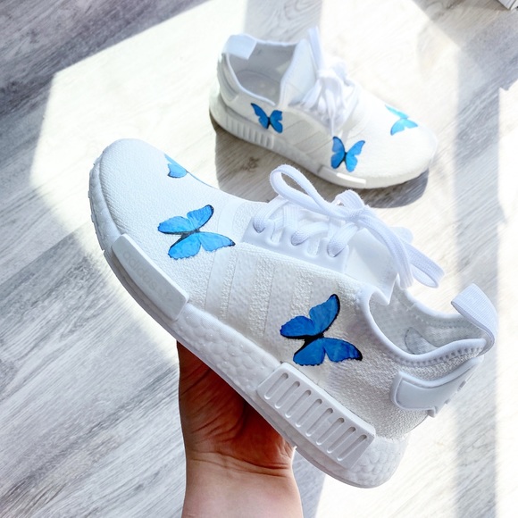 Adidas Nmd r1 custom butterfly 🦋 - Picture 5 of 5